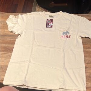 Cream Short Sleeve Men's Tee